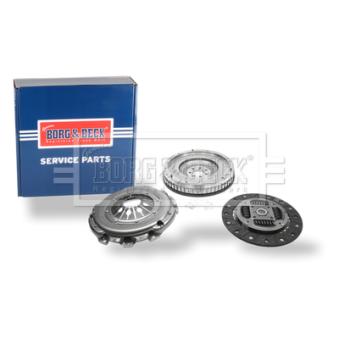 Kit d'embrayage + Volant moteur BORG & BECK HKF1039