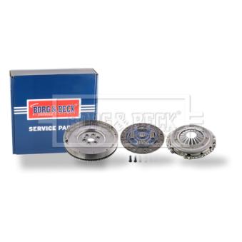 Kit d'embrayage + Volant moteur BORG & BECK HKF1071