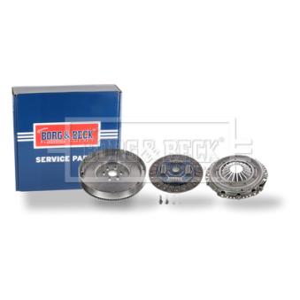 Kit d'embrayage + Volant moteur BORG & BECK HKF1072 pour OPEL ASTRA 1.9 CDTI - 150cv