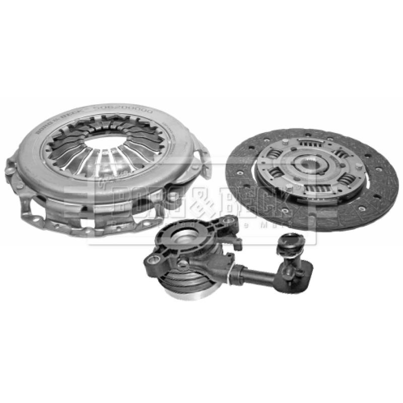 Kit d'embrayage BORG & BECK HKT1088 - Visuel 1