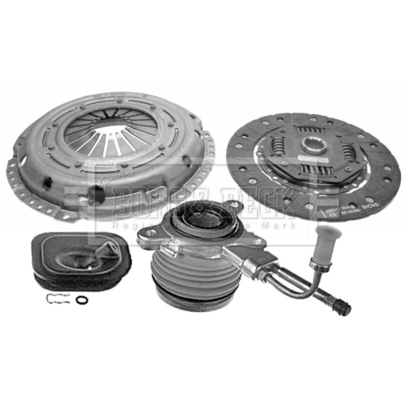 Kit d'embrayage BORG & BECK HKT1094 - Visuel 1