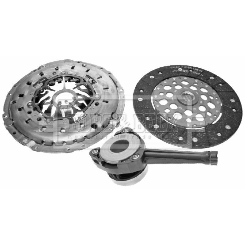 Kit d'embrayage BORG & BECK HKT1101 - Visuel 1