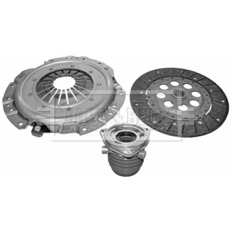 Kit d'embrayage BORG & BECK HKT1104 - Visuel 1