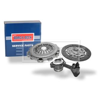 Kit d'embrayage BORG & BECK HKT1149 pour MAZDA 3 1.6 DI Turbo - 109cv