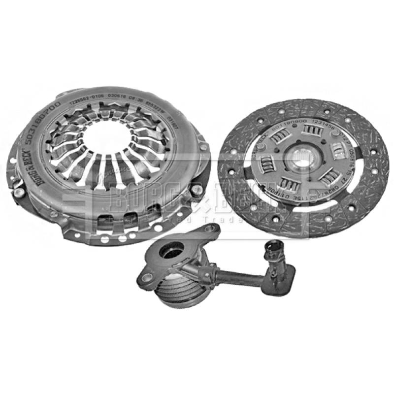 Kit d'embrayage BORG & BECK HKT1198 - Visuel 1