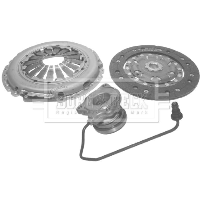 Kit d'embrayage BORG & BECK HKT1312 - Visuel 1