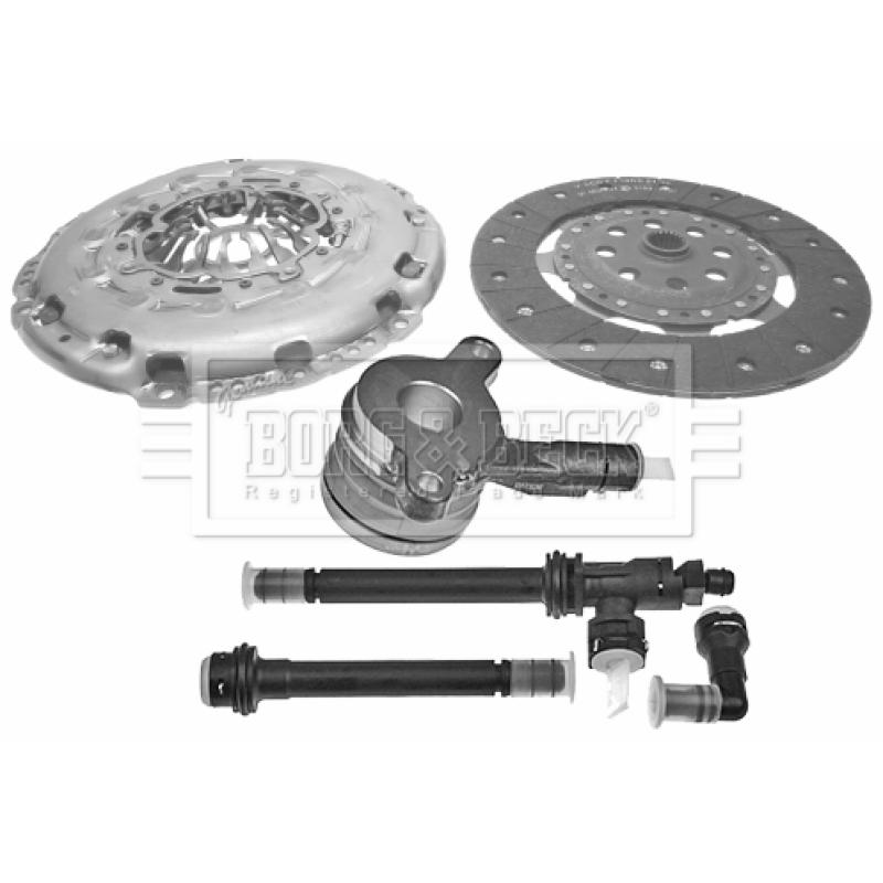 Kit d'embrayage BORG & BECK HKT1329 - Visuel 1