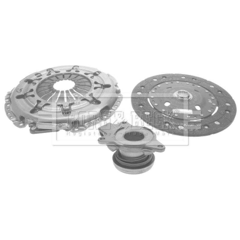 Kit d'embrayage BORG & BECK HKT1402 - Visuel 1