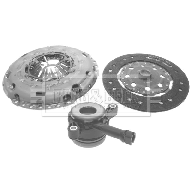 Kit d'embrayage BORG & BECK HKT1519 - Visuel 1