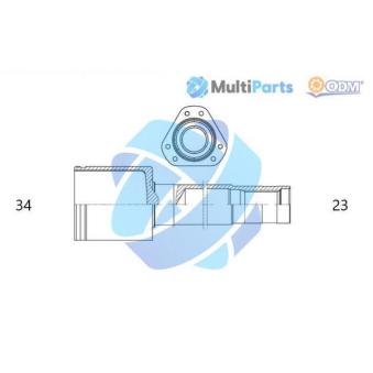 Embout de cardan avant (kit de réparation) ODM-MULTIPARTS [14-216105]