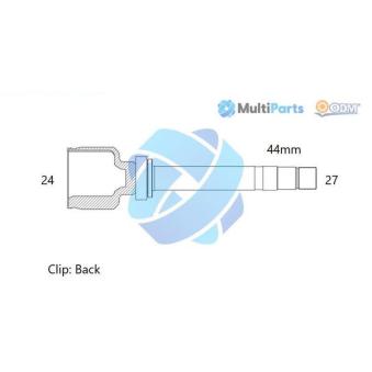 Embout de cardan avant (kit de réparation) ODM-MULTIPARTS OEM 31607529202