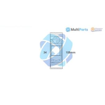 Embout de cardan avant (kit de réparation) ODM-MULTIPARTS OEM 46548165