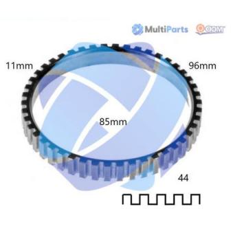 Anneau de palpeur, ABS ODM-MULTIPARTS 26-080005 Anneau de palpeur, ABS ODM-MULTIPARTS 26-080005