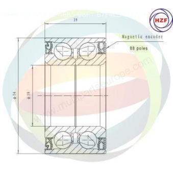 Roulement de roue avant ODM-MULTIPARTS OEM 4689923 Roulement de roue avant ODM-MULTIPARTS OEM 4689923