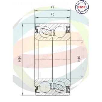 Roulement de roue avant ODM-MULTIPARTS OEM 44300S84A02
