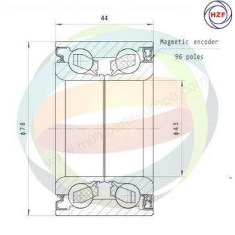 Roulement de roue avant ODM-MULTIPARTS OEM 44300TS4951