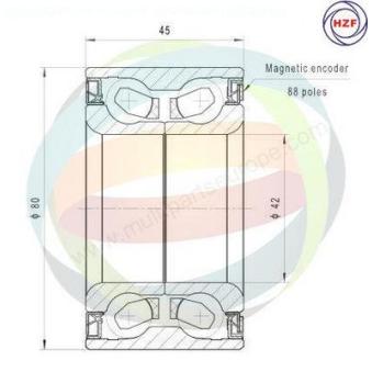Roulement de roue avant ODM-MULTIPARTS OEM C23626151A