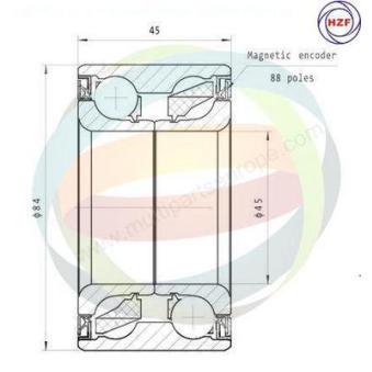 Roulement de roue avant ODM-MULTIPARTS OEM GAM633047