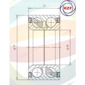 Roulement de roue avant ODM-MULTIPARTS OEM 4021095F0A Roulement de roue avant ODM-MULTIPARTS OEM 4021095F0A