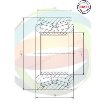 Roulement de roue avant ODM-MULTIPARTS OEM 28016AA011