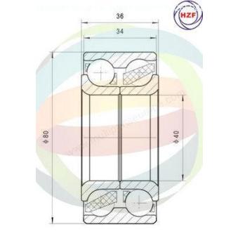 Roulement de roue avant ODM-MULTIPARTS OEM 51720M2011 Roulement de roue avant ODM-MULTIPARTS OEM 51720M2011