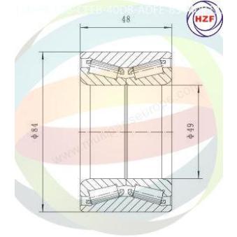 Roulement de roue arrière ODM-MULTIPARTS OEM 9023501410