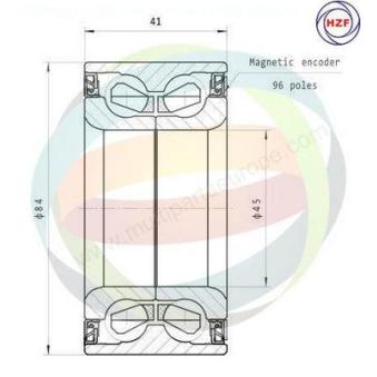 Roulement de roue arrière ODM-MULTIPARTS [70-140063]