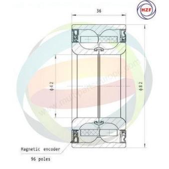 Roulement de roue avant ODM-MULTIPARTS OEM 335097