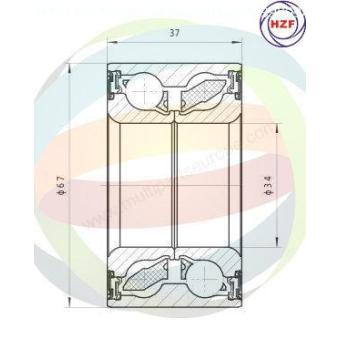 Roulement de roue avant ODM-MULTIPARTS OEM 9195608 Roulement de roue avant ODM-MULTIPARTS OEM 9195608