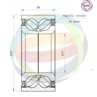 Roulement de roue avant ODM-MULTIPARTS 70-290015