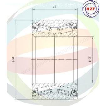 Roulement de roue avant ODM-MULTIPARTS OEM 9161454