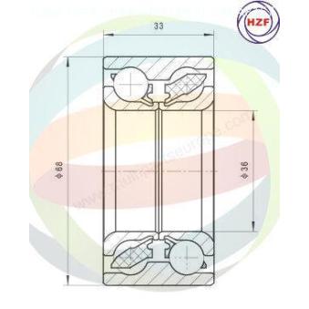 Roulement de roue avant ODM-MULTIPARTS OEM 0926736002