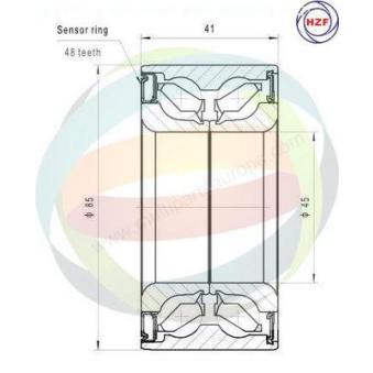 Roulement de roue arrière ODM-MULTIPARTS OEM 31221095702
