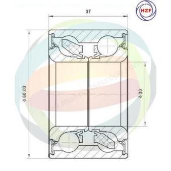 Roulement de roue avant ODM-MULTIPARTS OEM 5937306