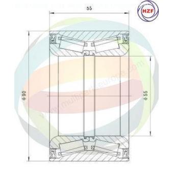 Roulement de roue arrière ODM-MULTIPARTS OEM 2996026