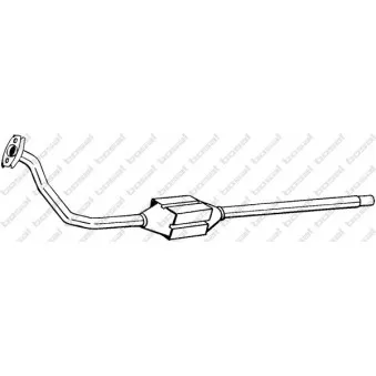 Catalyseur BOSAL OEM 1705Y0