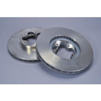 Jeu de 2 disques de frein avant AUTOMEGA 120008010 pour RENAULT THALIA 2.2 TDCi - 110cv