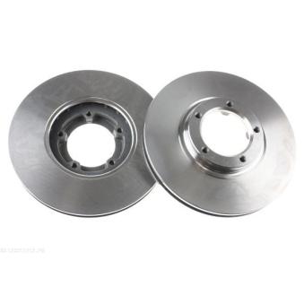 Jeu de 2 disques de frein avant AUTOMEGA OEM 5029815