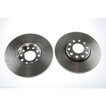 Jeu de 2 disques de frein avant AUTOMEGA 120016110 pour LANCIA DEDRA 2.4 - 163cv