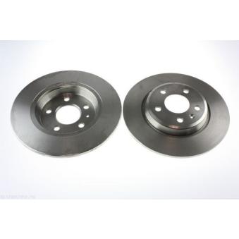 Jeu de 2 disques de frein arrière AUTOMEGA 120017910 pour AUDI A5 3.0 TDI - 204cv