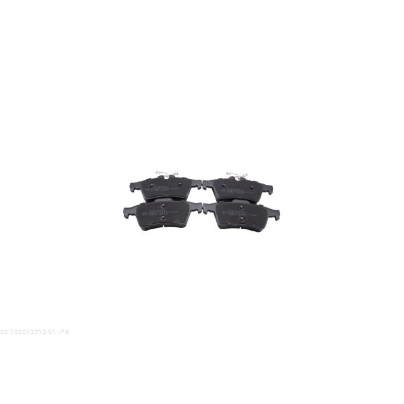 Jeu de 4 plaquettes de frein arrière AUTOMEGA 120072210 - Visuel 2
