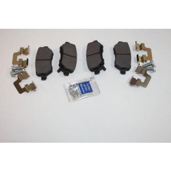 Jeu de 4 plaquettes de frein arrière AUTOMEGA OEM 1605967