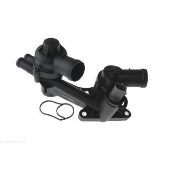 Boîtier du thermostat AUTOMEGA 160045910 pour VOLKSWAGEN JETTA 1.6 FSI - 115cv