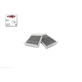 Filtre, air de l'habitacle AUTOMEGA [180004210]