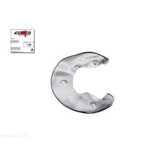 Déflecteur, disque de frein avant droit AUTOMEGA 210035910 pour AUDI A5 2.0 TDI - 143cv