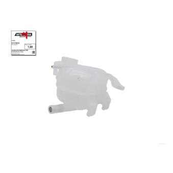 Vase d'expansion, liquide de refroidissement AUTOMEGA 211179410 pour OPEL CORSA 1.2 - 86cv