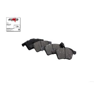 Jeu de 4 plaquettes de frein avant AUTOMEGA 250151110 pour VOLKSWAGEN TRANSPORTER - COMBI ABT e-Caravelle - 113cv