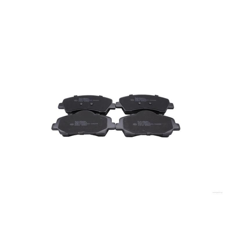 Jeu de 4 plaquettes de frein avant AUTOMEGA 250155010 - Visuel 2