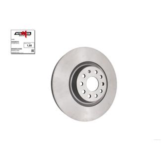 Jeu de 2 disques de frein avant AUTOMEGA 250280410 pour VOLKSWAGEN ARTEON 2.0 TDI - 190cv