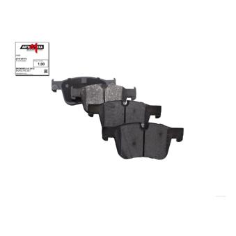 Jeu de 4 plaquettes de frein avant AUTOMEGA OEM 1678168480